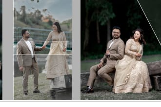 do wedding album design, photo album, and photo book design