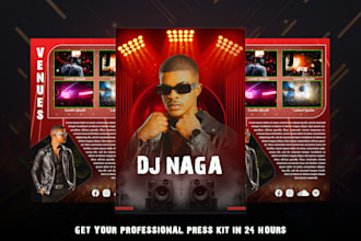 do artist epk, media kit, press kit, speaker kit, one sheet