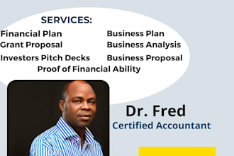 write an investor ready business plan, startup, grant