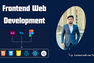 be your front end reactjs and nextjs developer