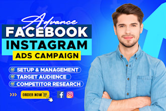setup manager paid ads, run meta facebook ads for small business