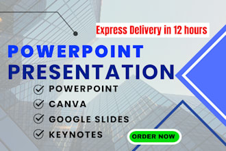 design powerpoint PPT presentation, canva and google slides
