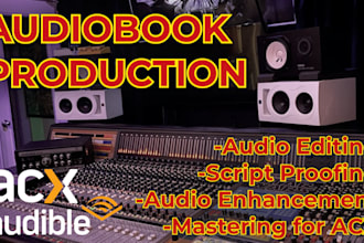 edit and master your audiobook or podcast