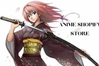 design an exquisite and profitable anime shopify store manga shopify anime store