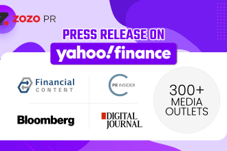 do yahoo finance press release distribution plus 300 sites