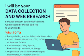 scrape data from website for you