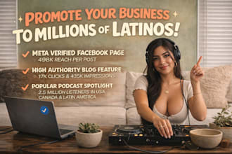 promote your business to US hispanic and latin american audiences