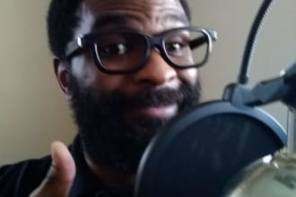 say things for you in a cool voice