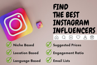 find best instagram influencer list for influencer marketing