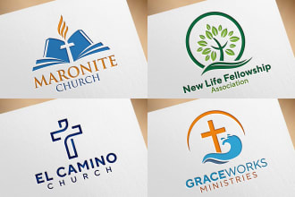 design best quality awesome church or ministry logo in 24 hours