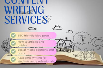 assist in SEO friendly content writing and blog articles