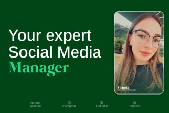 be your social media manager