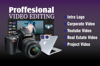 do company introduction logo professional video editing for corporate videos
