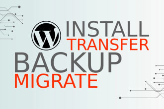 install, backup, transfer, migrate wordpress, fix wordpress, troubleshoot joomla
