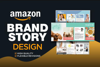 design amazing amazon brand story