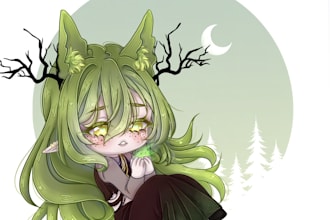 draw anime chibi art
