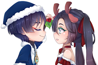 draw anime chibi art