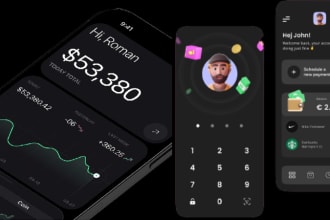 develop web3 blockchain, solidity website design, crypto wallet app, game apps