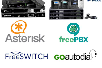 install and configure yeastar grandstream asterisk freepbx goautodial freeswitch