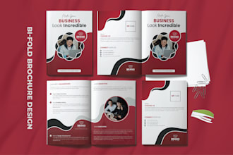 create professional brochure and company profile