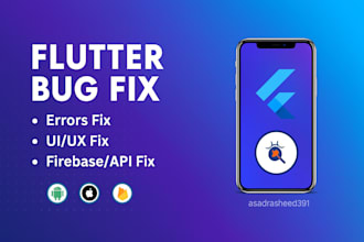 debug flutter bug fixes, maintenance and optimization
