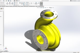 do mechanical 3d modeling, designing, in solidworks, autocad