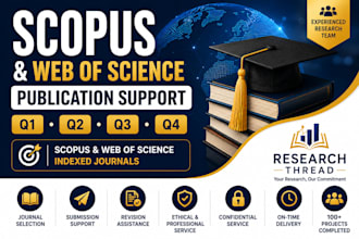 provide scopus journal publication and submission support