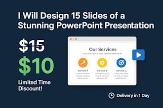 design or redesign attractive powerpoint presentations