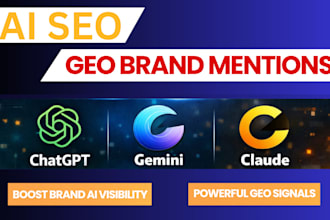 boost your ai SEO brand visibility with GEO brand mentions