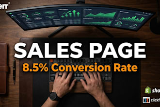 write a high converting sales page that generates sales