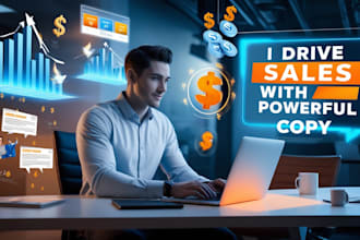 be your sales page copywriter and write converting sales copy