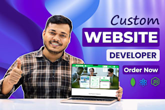 build or rebuild custom business website development
