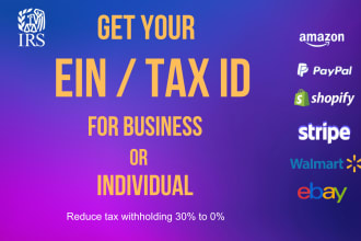 obtain your ein tax id for llc or solo from irs in 24h fast