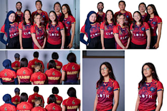 remove background, retouch and nick joint your business photos