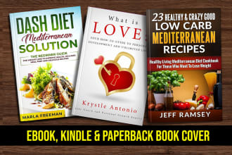 do professional cookbook, kindle cover, and paperback cover