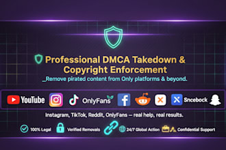 handle copyright infringement removal