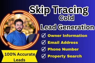 bulk skip tracing and cold real estate lead generation