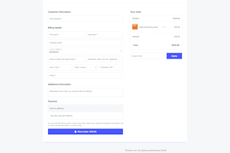 redesign checkout page, thankyou page, or fix wordpress woocommerce issues
