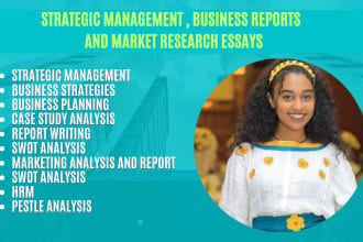 do business strategic project market report management plan research