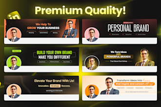 design professional linkedin banner for you