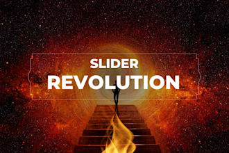 fix, design, responsive slider with slider revolution