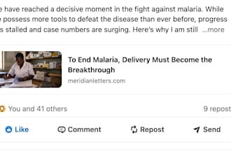ghostwrite engaging linkedin posts for executives