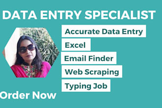 do data entry, type math books and equations