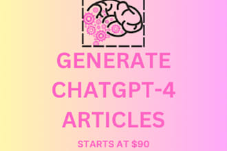 curate chatgpt4 articles of all kinds