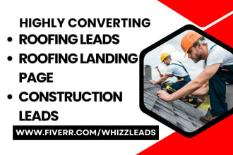 generate roofing leads, construction leads, handyman leads, painting leads