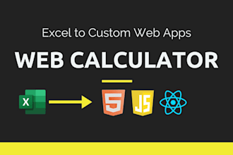 build custom web calculator for wordpress or any website using javascript