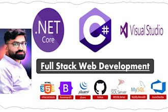 do full stack development with asp net core, angular, react