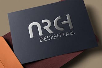 design modern and minimal business card design for you