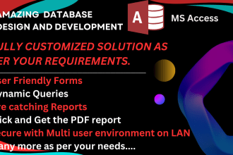 ms access database design and development