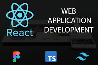 develop responsive front end react js websites
